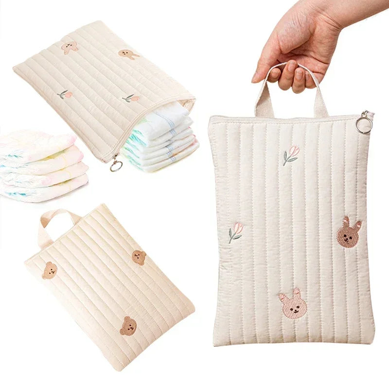 Cotton Baby Diaper Bag